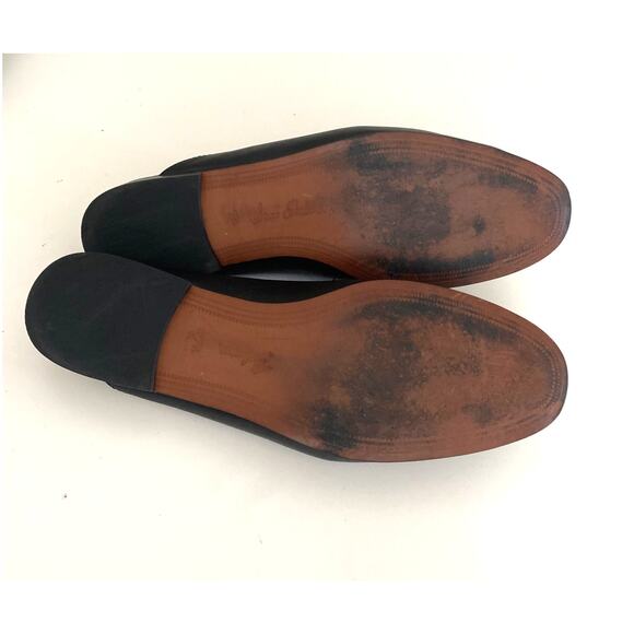 Sam Edelman Laurna Mule Flat Slip On Loafer Round Toe Black Leather 7.5 - Picture 7 of 7
